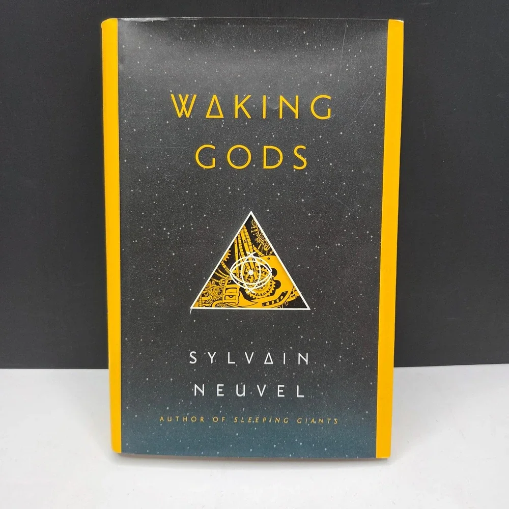 Sylvain Neuvel Waking Gods Hardcover Themis Files Book 2 First Edition Sci-Fi